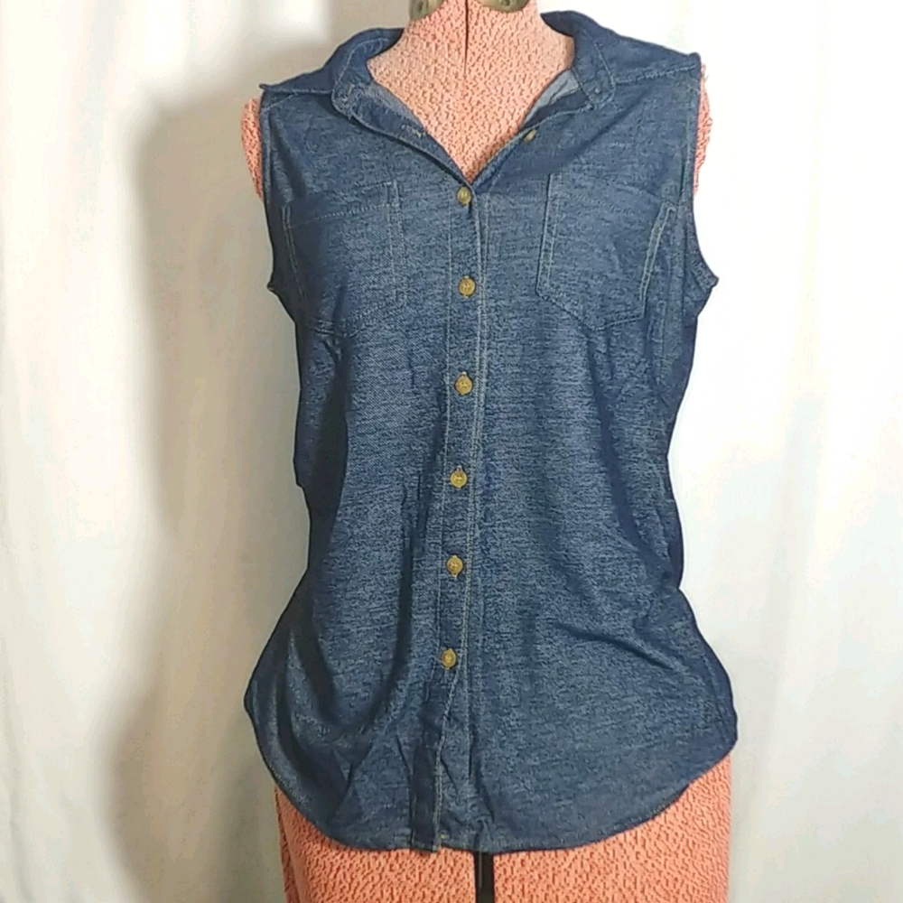 French Laundry Sleeveless Top Size M